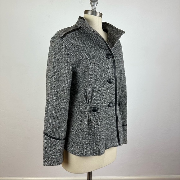 Vintage Jonathan Michael Wool Tweed Coat - Picture 6 of 10